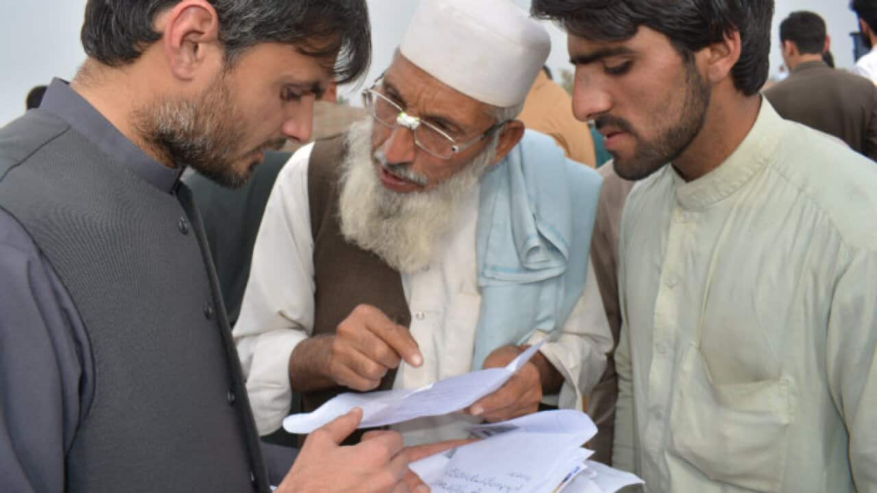 Pashtun families