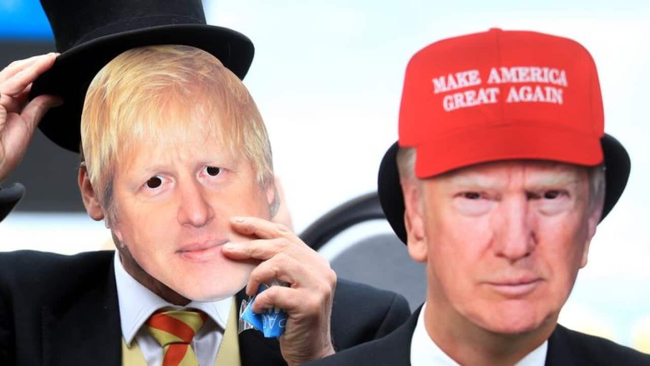 Boris Johnson Donald Trump
