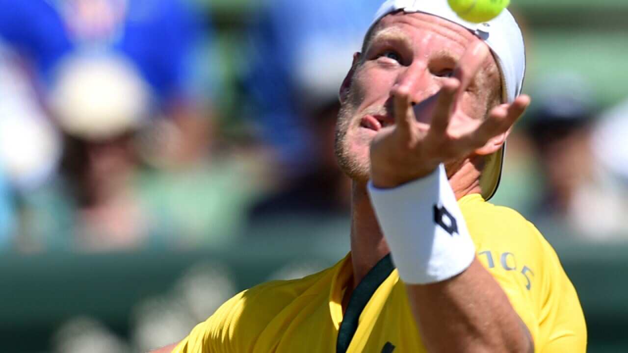 Australian tennis player Sam Groth