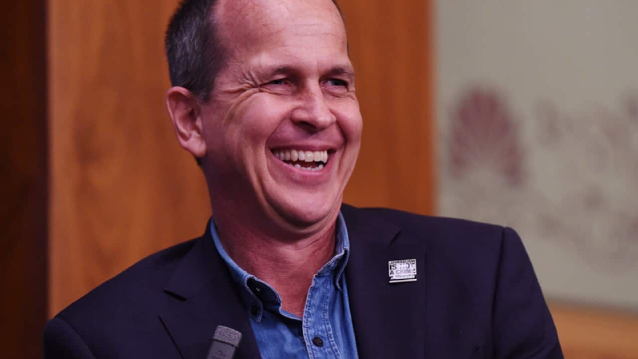 Australian journalist Peter Greste