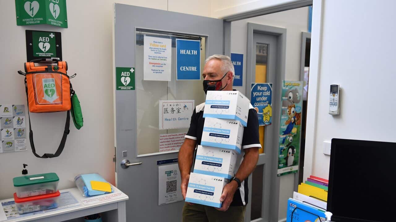 Victorian schools plough ahead with face-to-face classes in the face of high student infections under its new strategy.