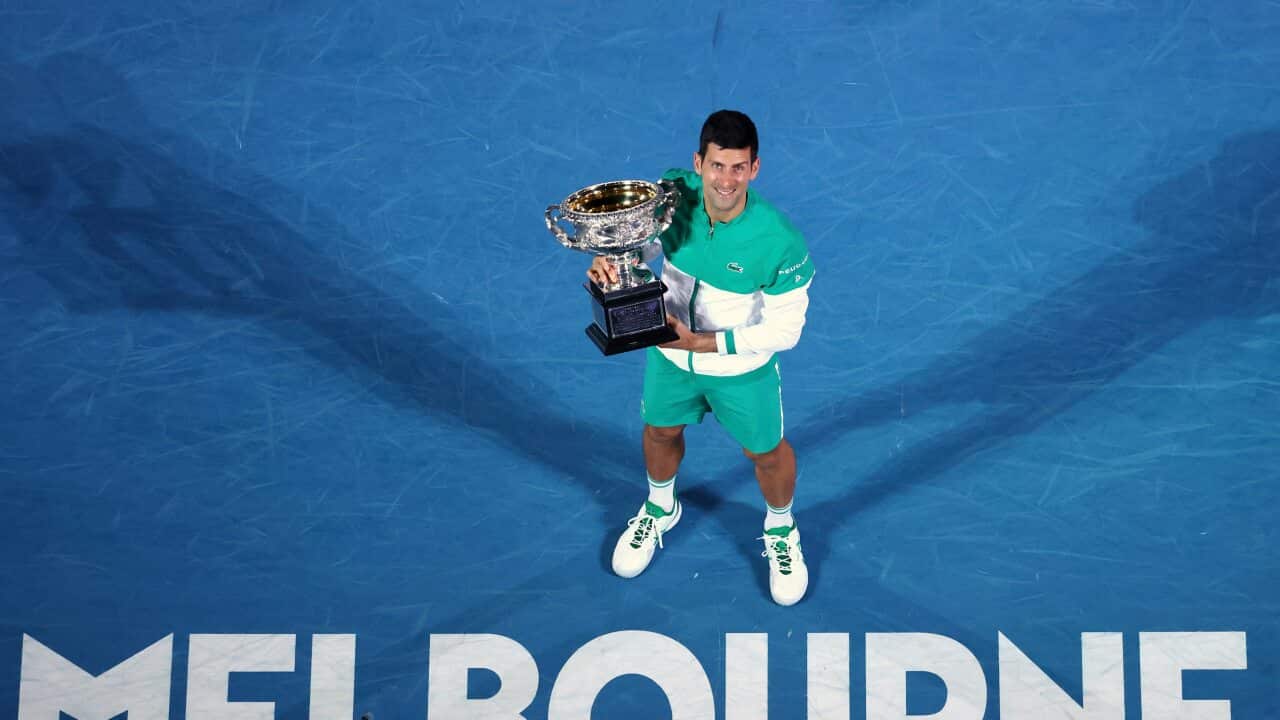 Serbia's Novak Djokovic