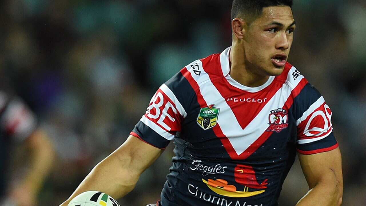Roger Tuivasa-Sheck of the Roosters.