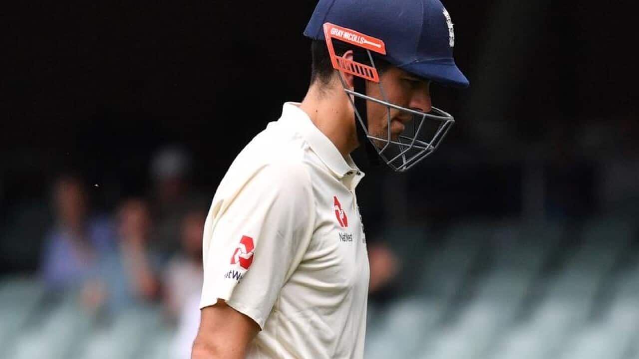 Alistair Cook of England