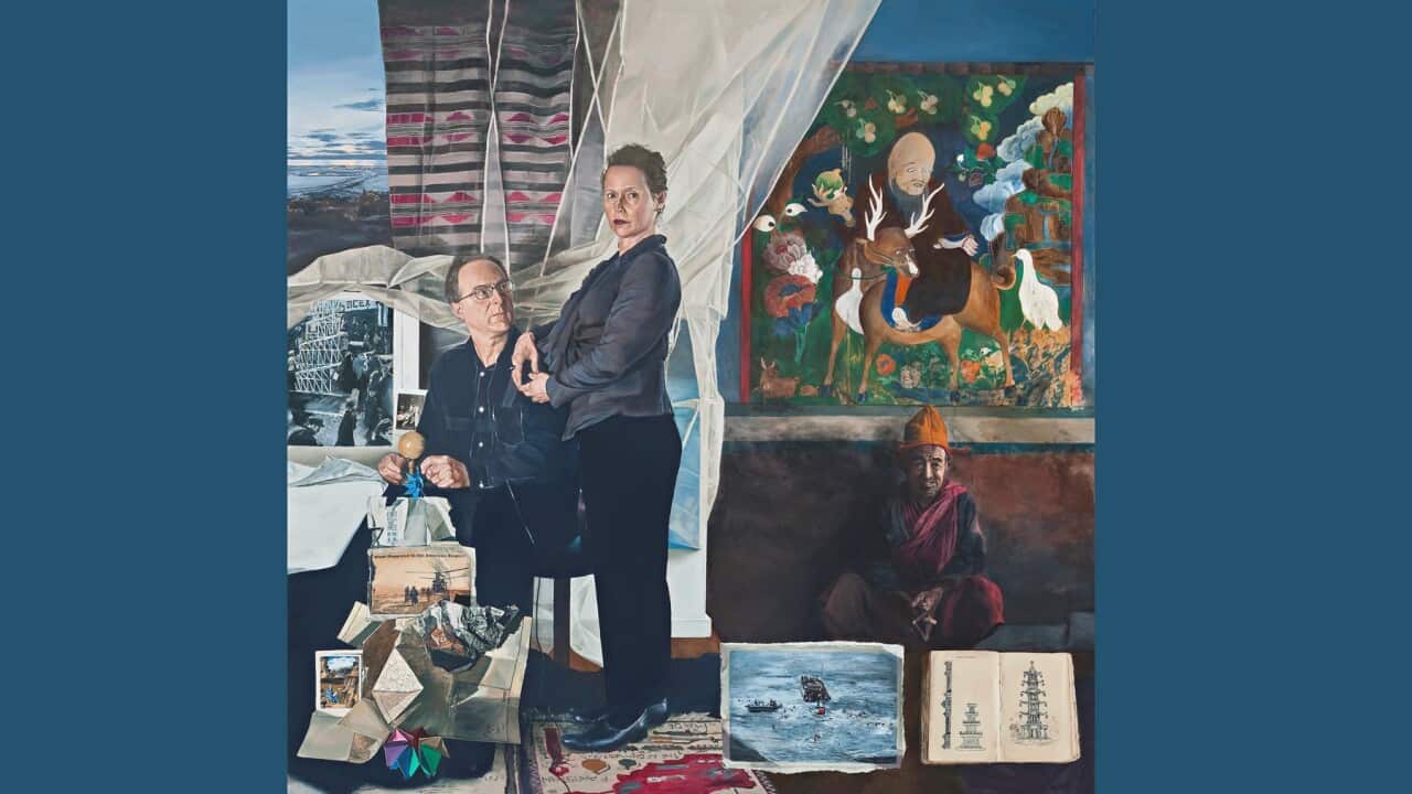 Self Portrait of Lydnell Brown and Charles Green “An End to Suffering” 2012