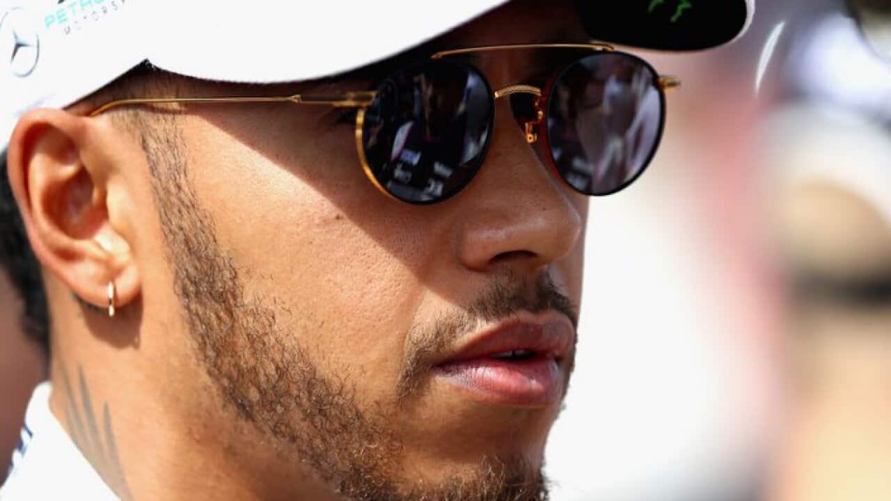 Lewis Hamilton, during the Australian Formula One Grand Prix at Albert Park on March 26, 2017 in Melbourne