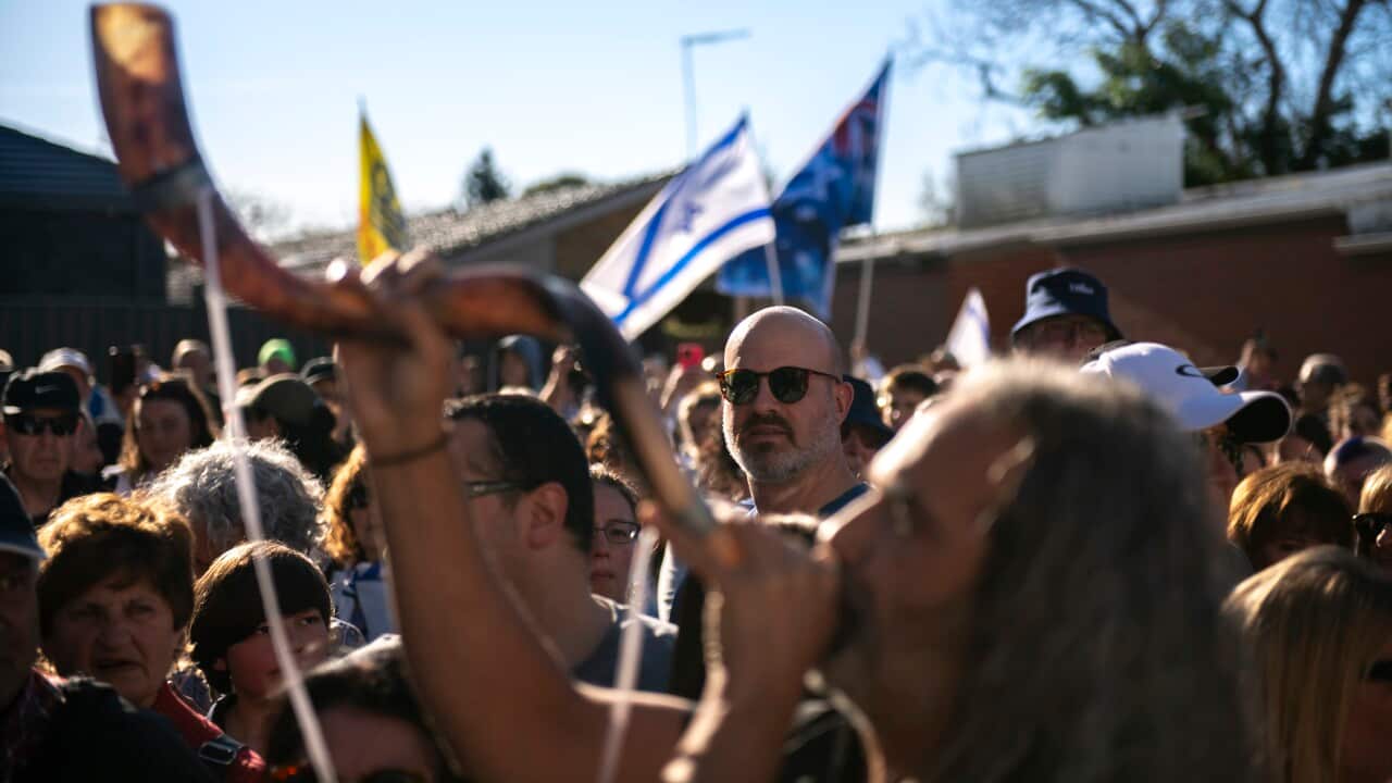 JEWISH COMMUNITY RALLY MELBOURNE