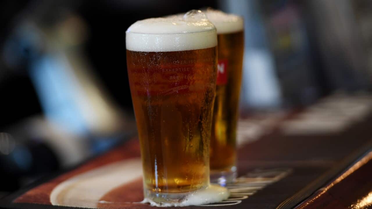 A couple of beers
