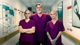 L-R: Jelena Dokic, Matt Preston, Ruby Rose in season 2 of 'The Hospital: In the Deep End'