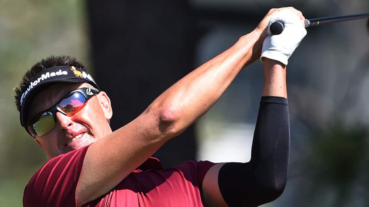 Australian golfer Robert Allenby.
