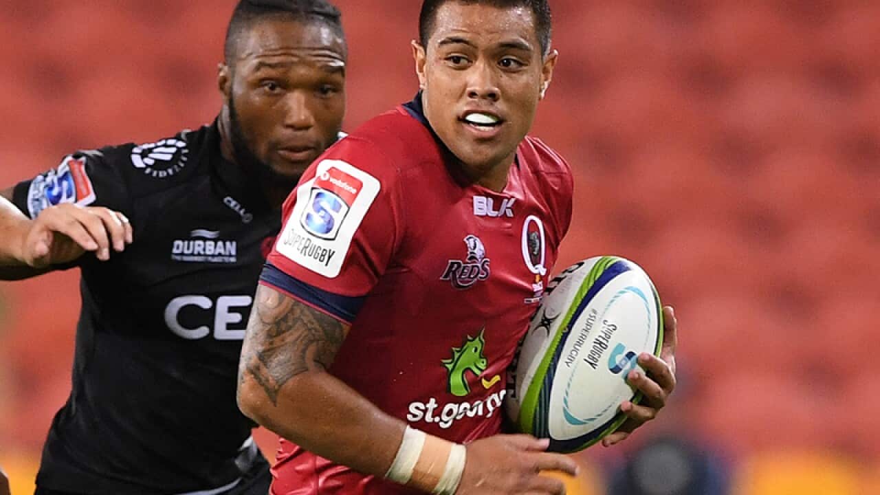 Queensland Reds player Duncan Paia'aua