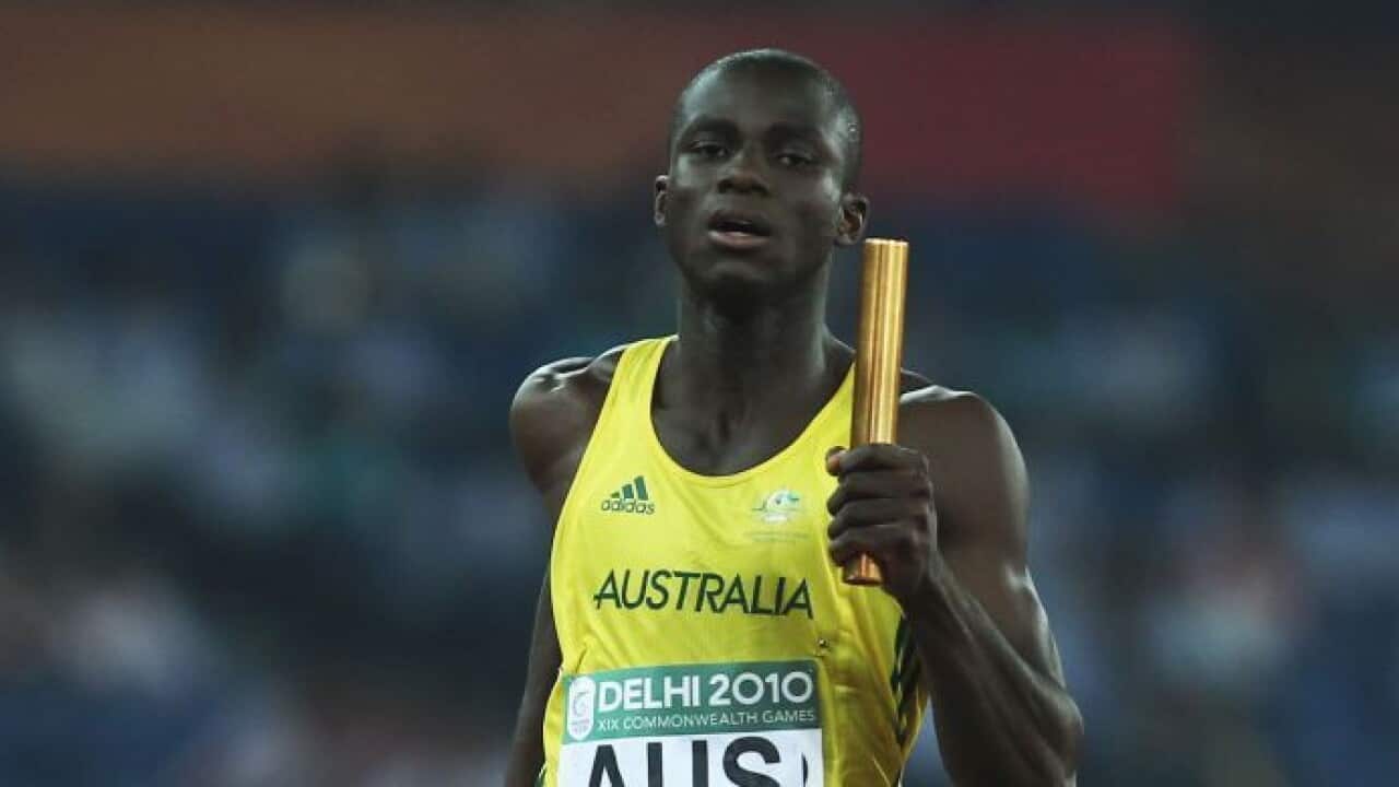 Australian Olympian Isaac Ntiamoah.
