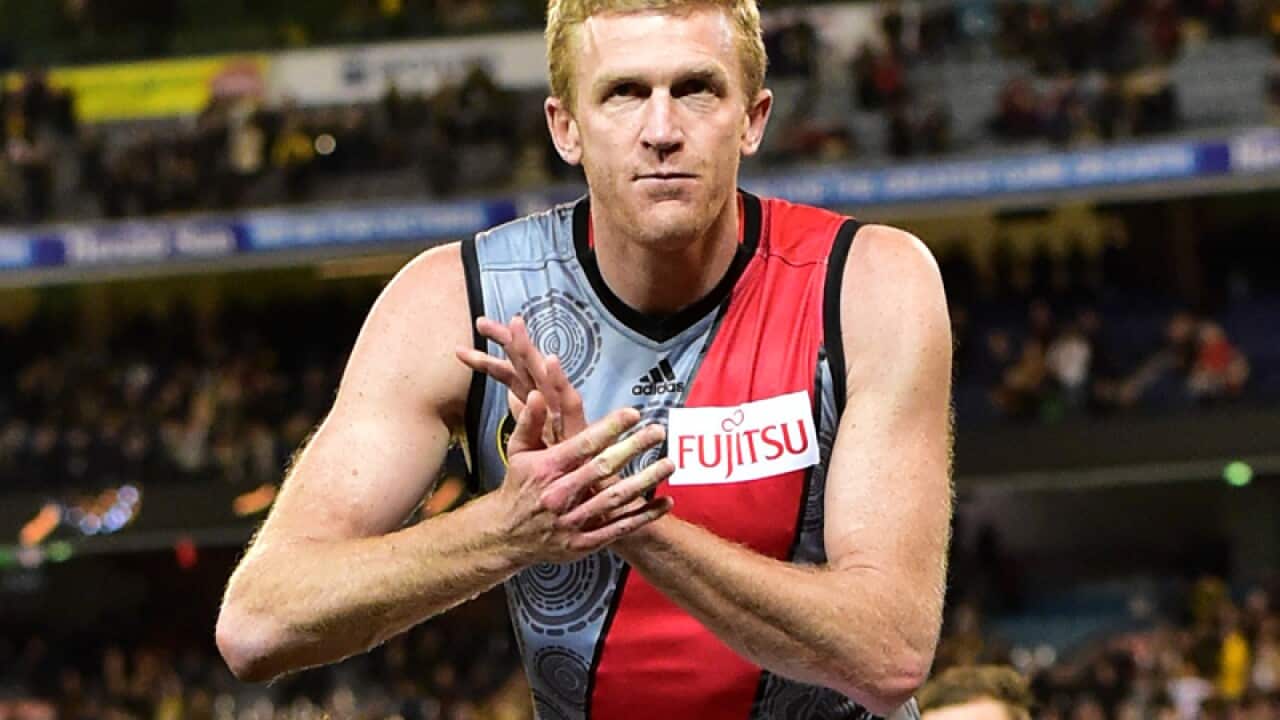 Essendon veteran Dustin Fletcher