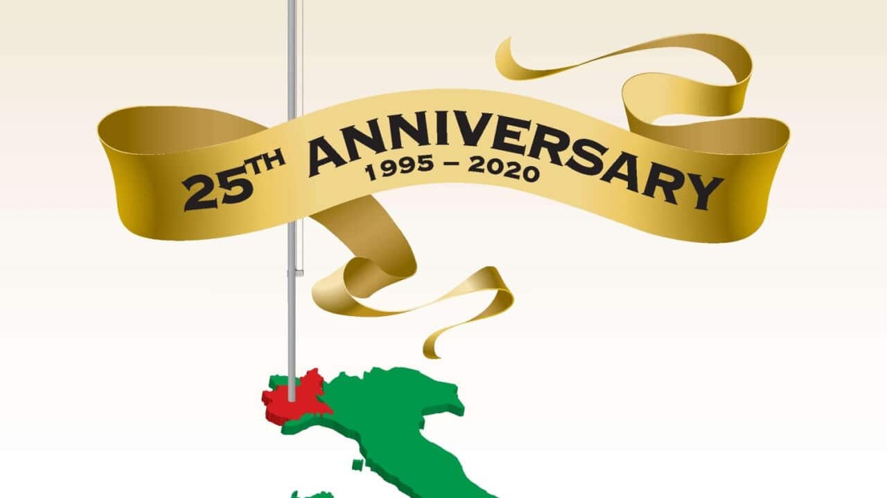In onore del 25° anniversario, l'associazione pubblicherà un libro di ricordi.
