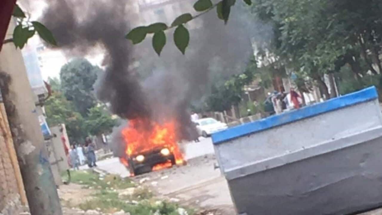Rocket attack on Kabul during Eid prayer