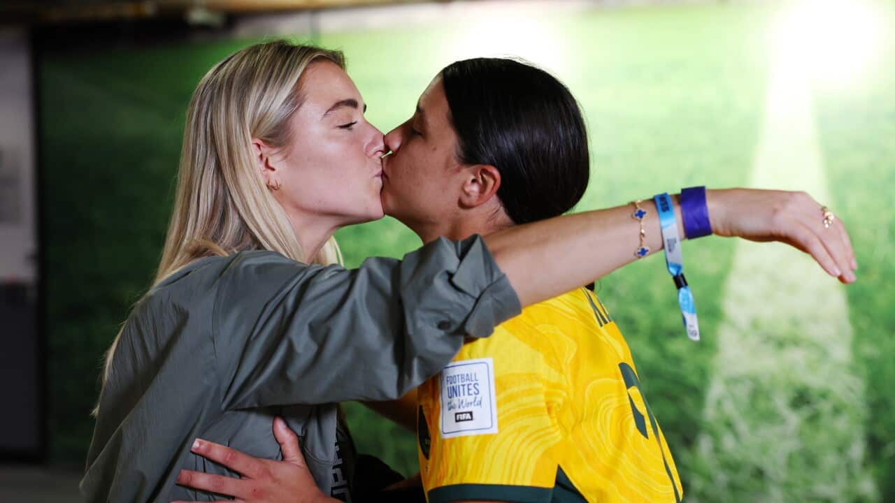Kristie Mewis and Sam Kerr