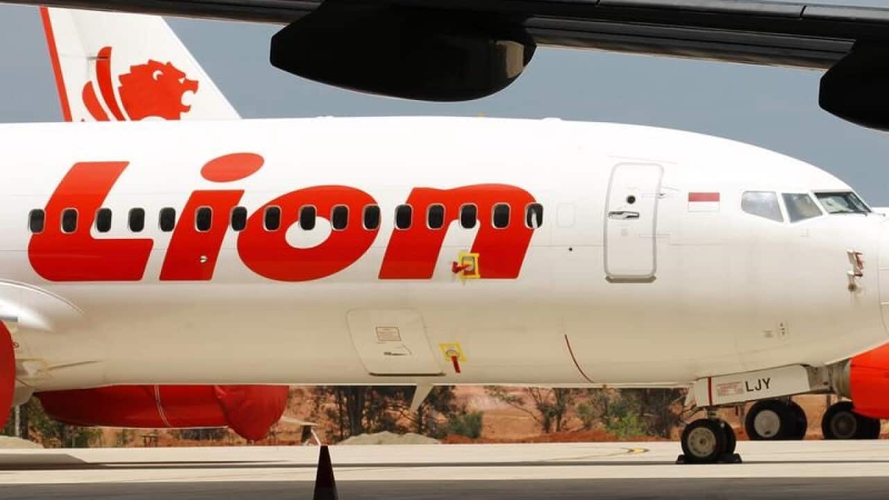 Lion Air aeroplane