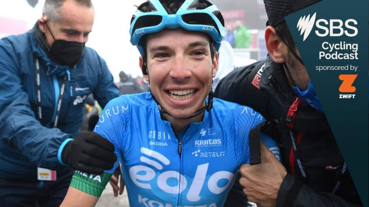 Fortunato smiles after the win
