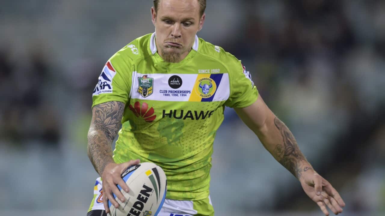 Canberra Raiders five-eighth Blake Austin