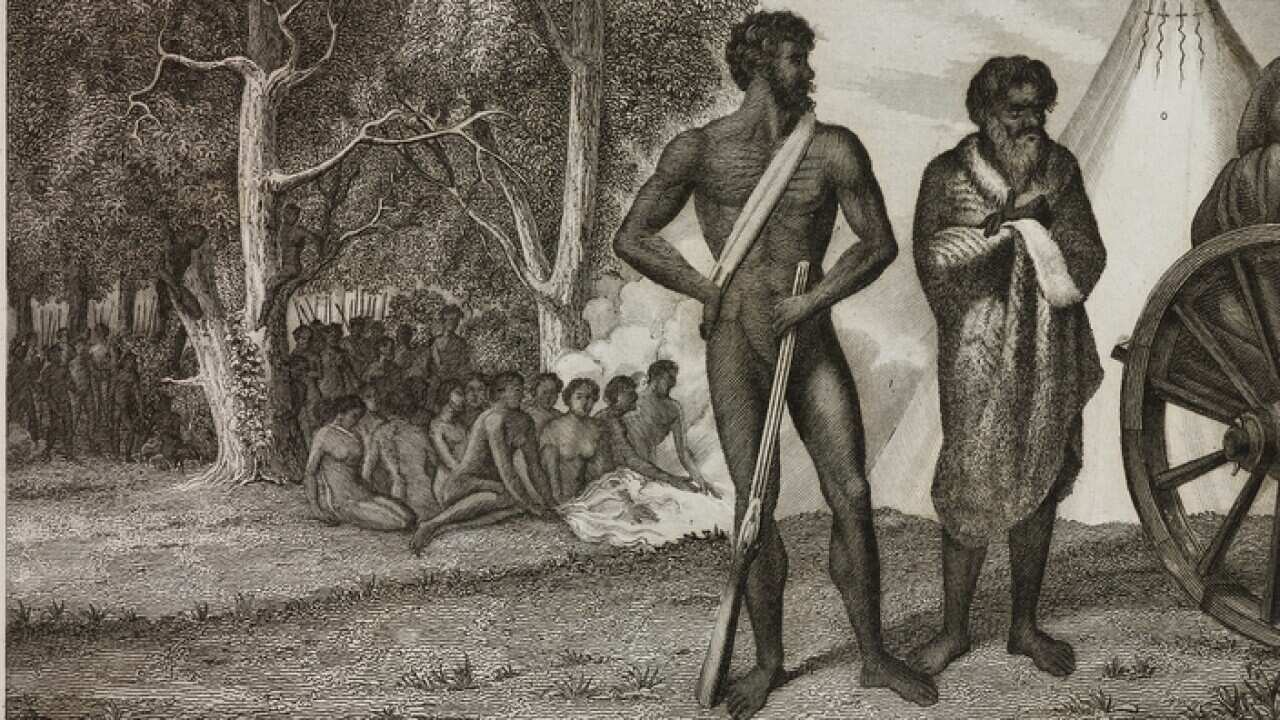 Natives camp, Australia
