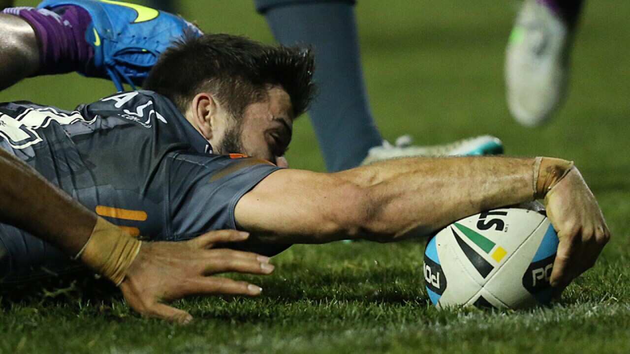 Wests Tigers halfback James Tedesco