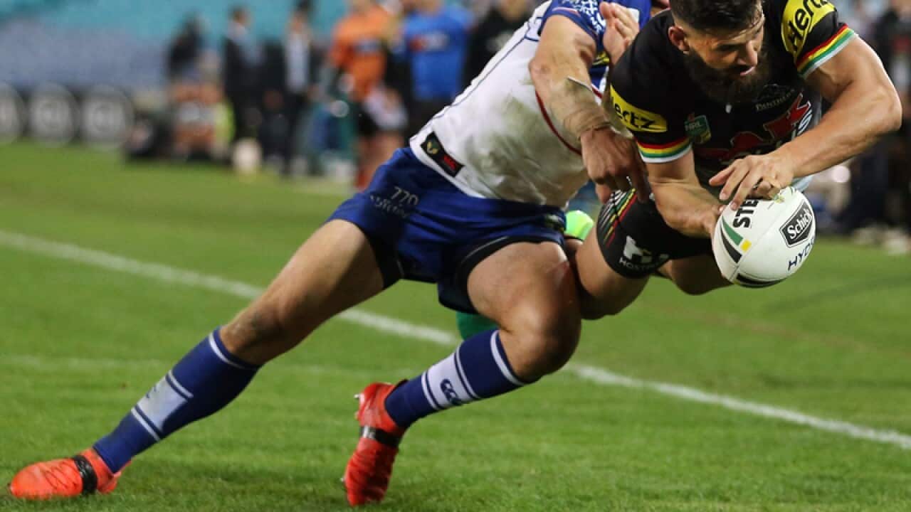 Joshua Mansour of the Panthers