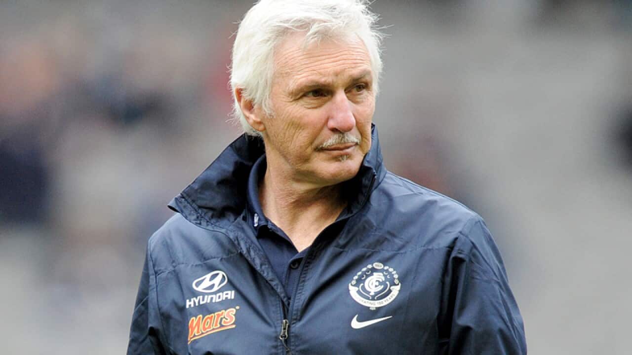 Carlton coach Mick Malthouse
