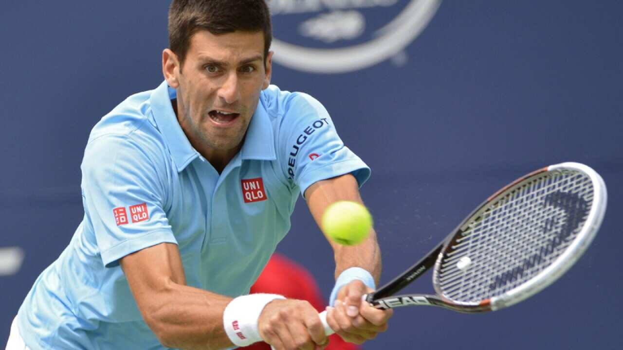 Serbia's Novak Djokovic