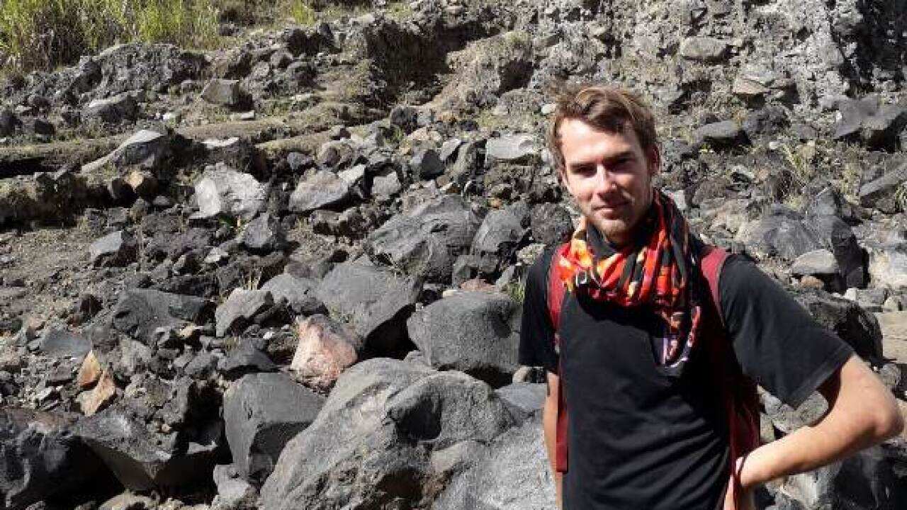 Callum Lowe at Manado, North Sulawesi.