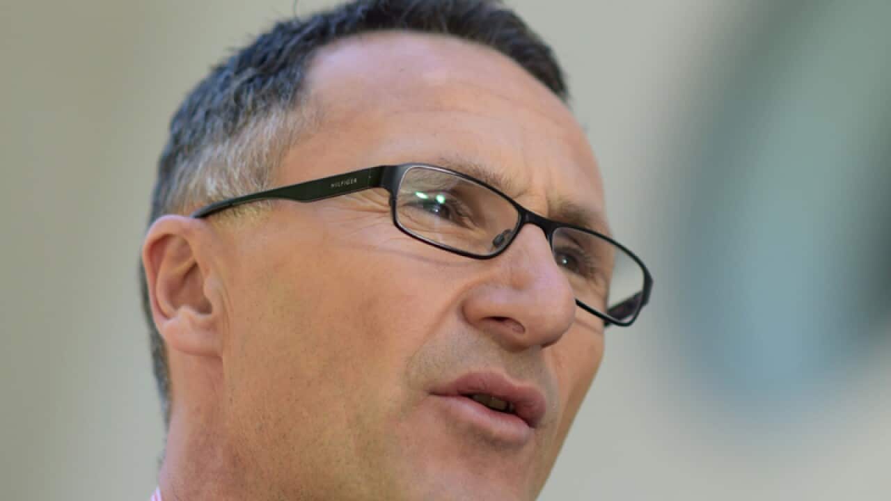 Australian Greens leader Richard Di Natale