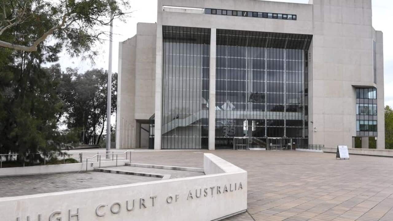 A general view of the High Court of Australia (file image)