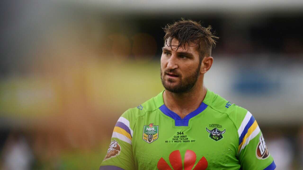 David Taylor of the Raiders