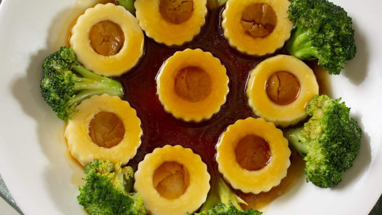 TD fuzzy melon, dried scallops