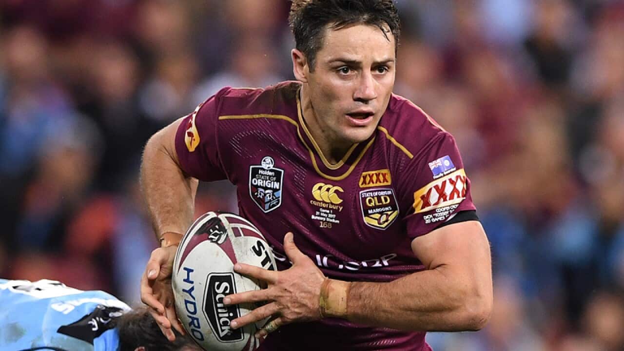 Melbourne Storm halfback Cooper Cronk