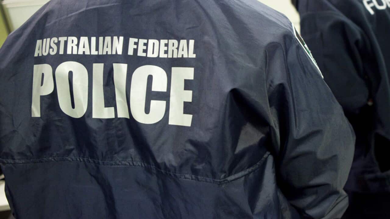 AFP Forensics officers