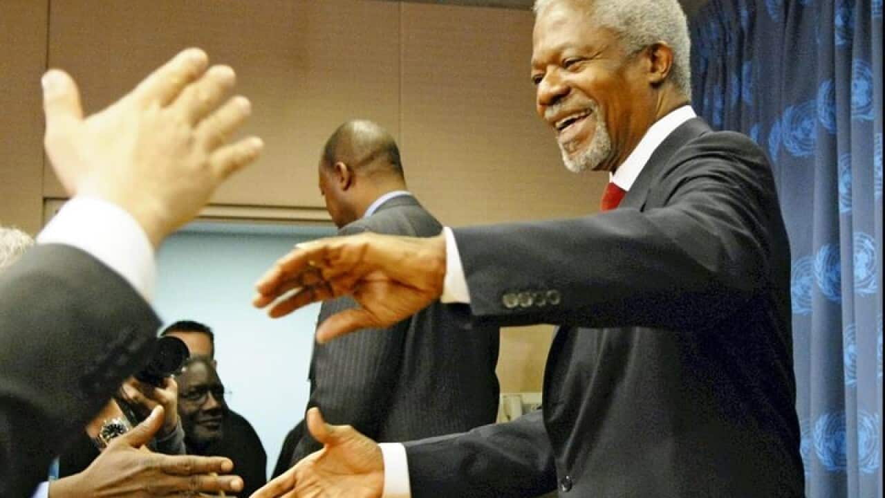 A file image of Kofi Annan
