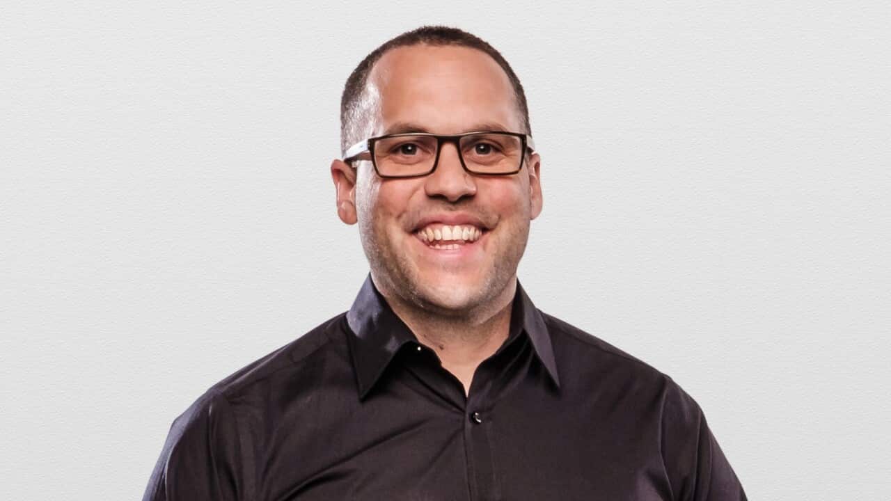 A descendant of the Wakka Wakka people from Queensland, Australia, trumpet and didgeridoo player Chris Williams