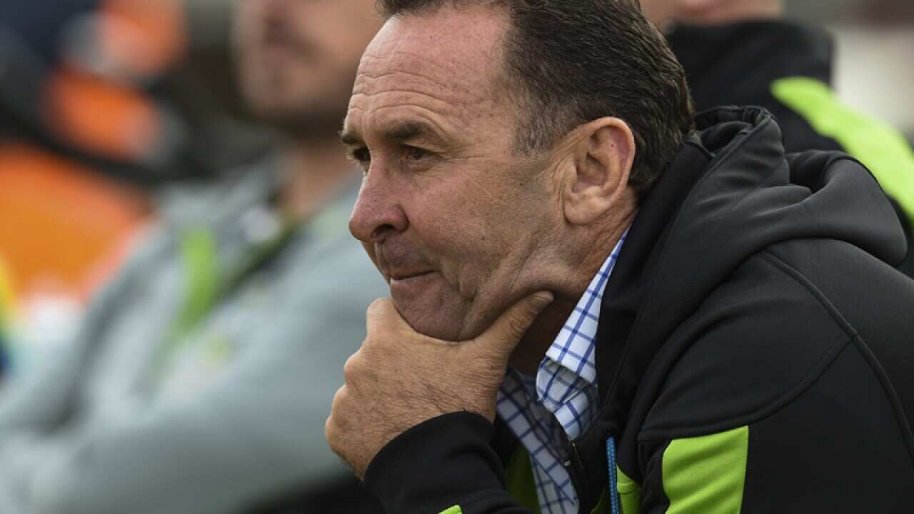 Canberra Raiders coach Ricky Stuart