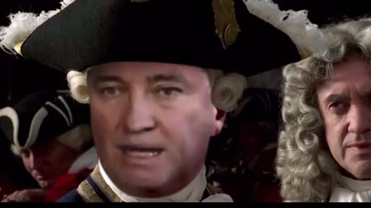 A parody of Barnaby Joyce and Johnny Depp called Pirates of the Caribbean; The Canine Calamity has emerged. (YouTube)