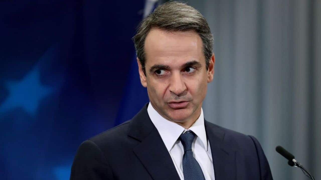 Greece Prime Minister Kyriakos Mitsotakis