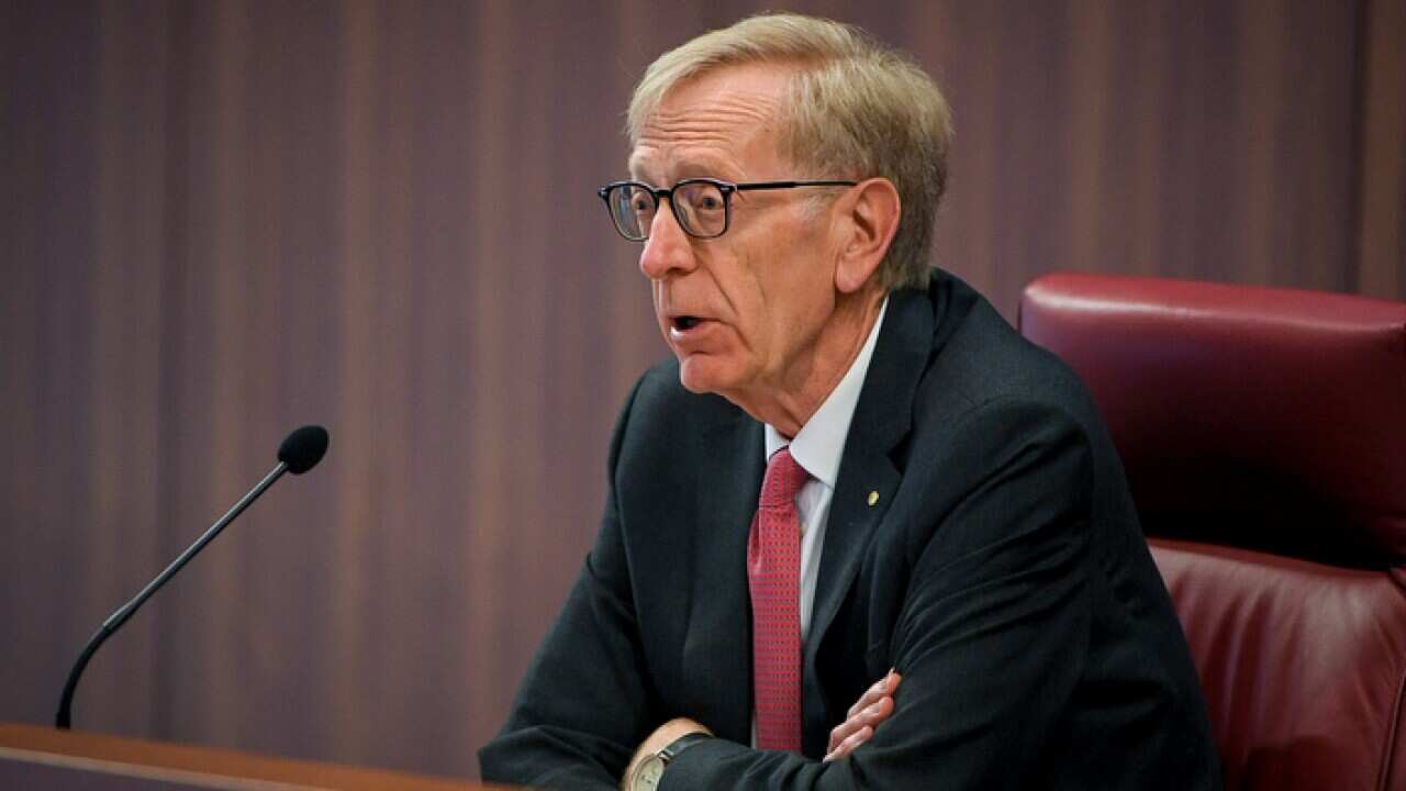 Commissioner Kenneth Hayne (AAP).