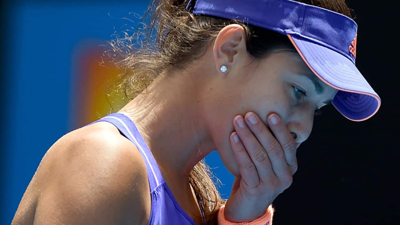 Serbian tennis player Ana Ivanovic