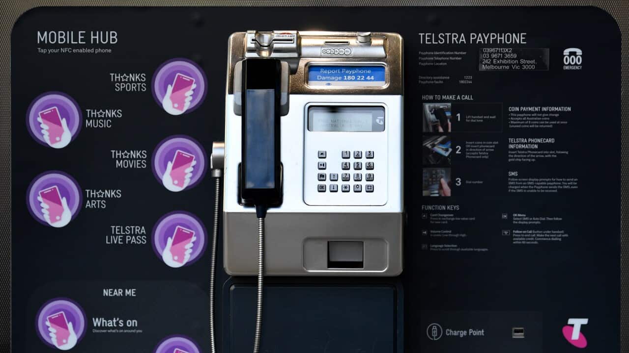 TELSTRA PAYPHONE PRESSER