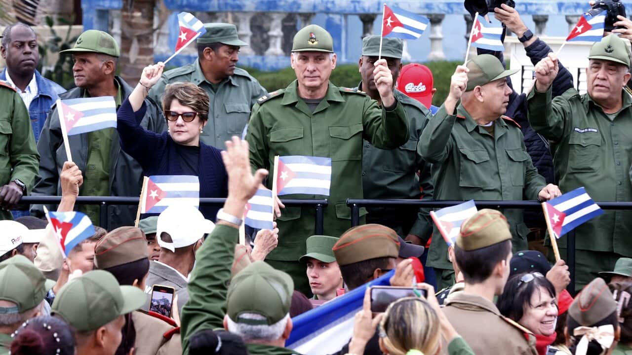 Cuba holds march at US Embassy in Havana
