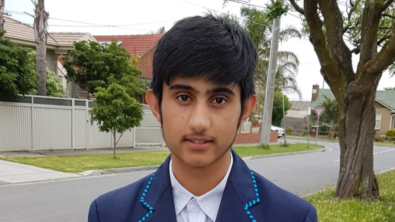 Melbourne student Anas Ahmed refused the school's request on cultural and religious grounds. 