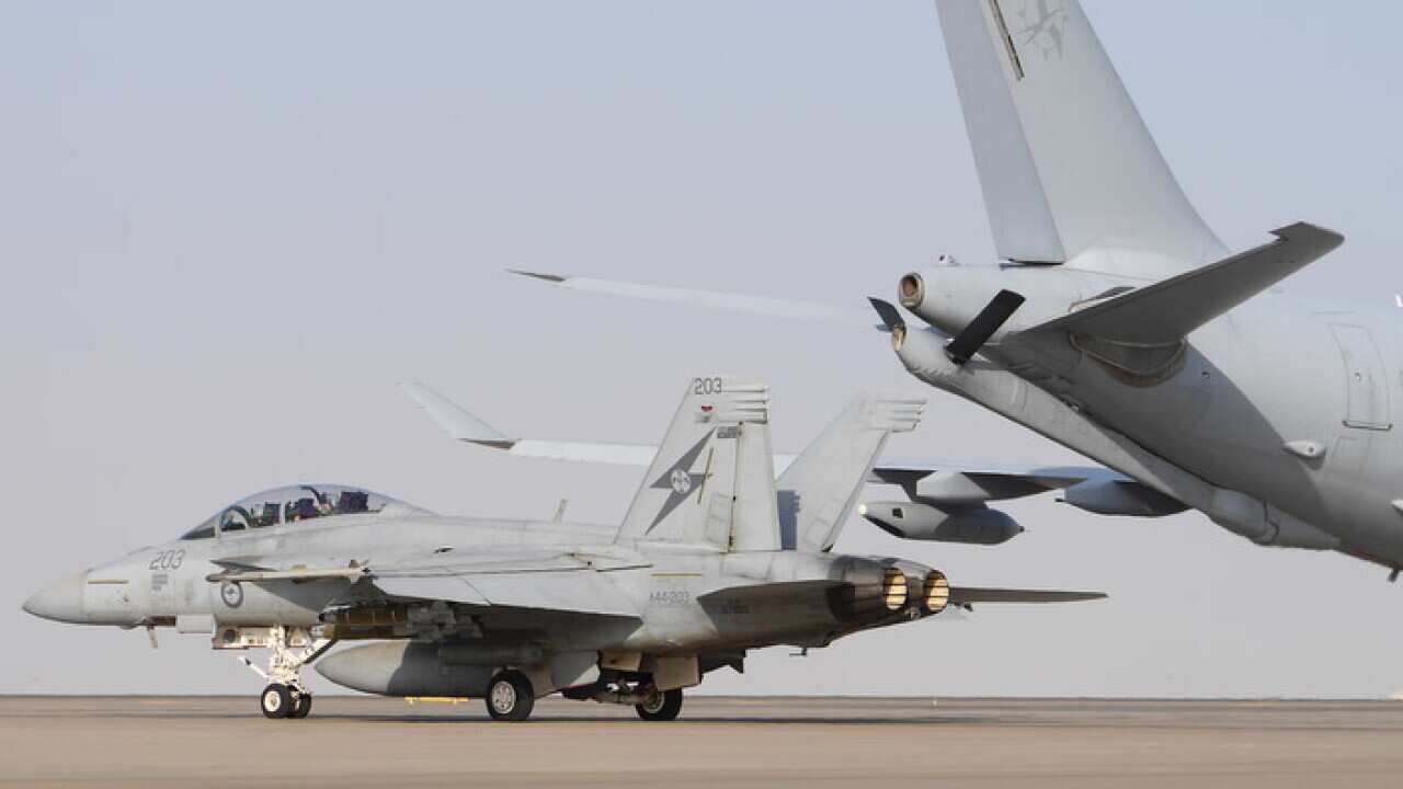 super hornets, iraq, australia,