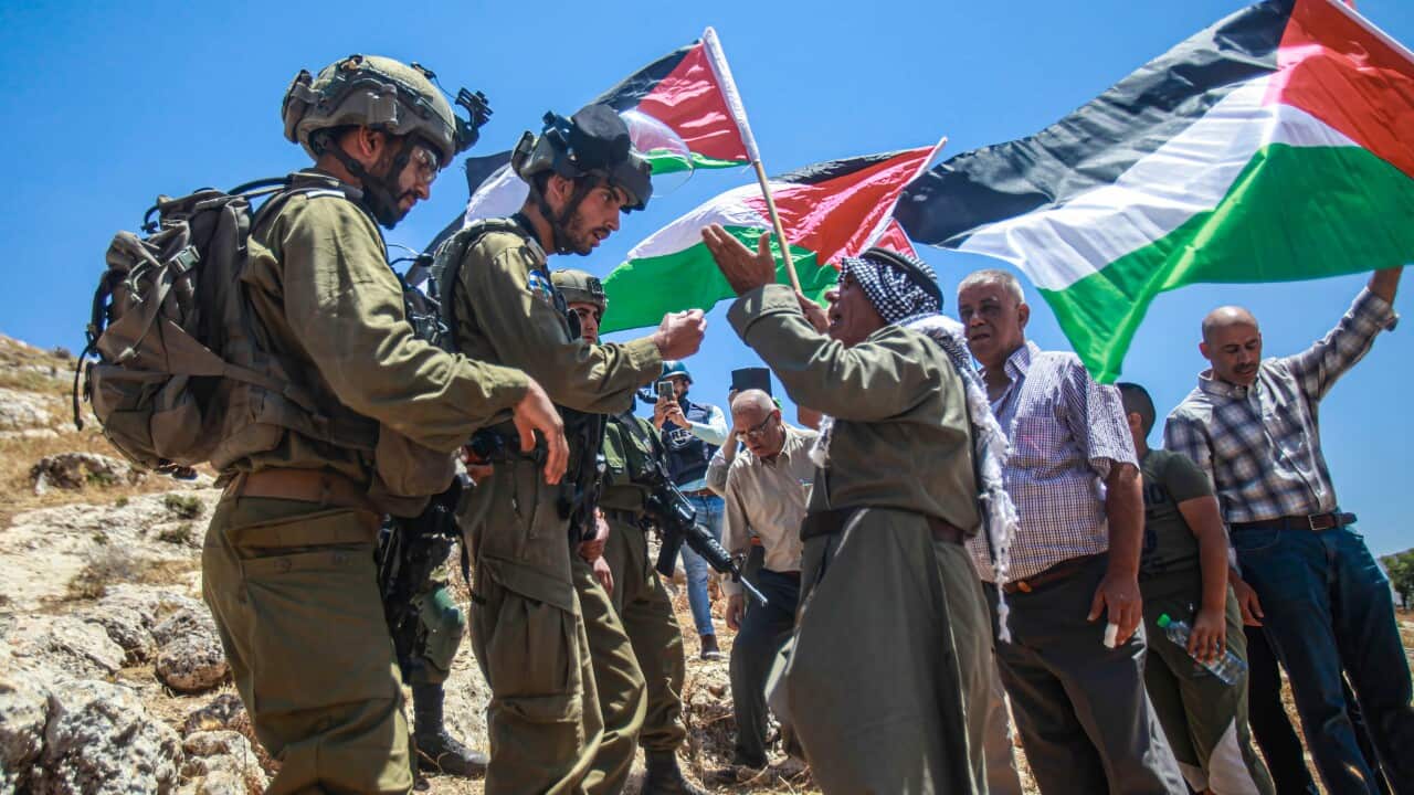 Protest against Israeli settlements in Nablus, Palestine - 30 Jun 2023