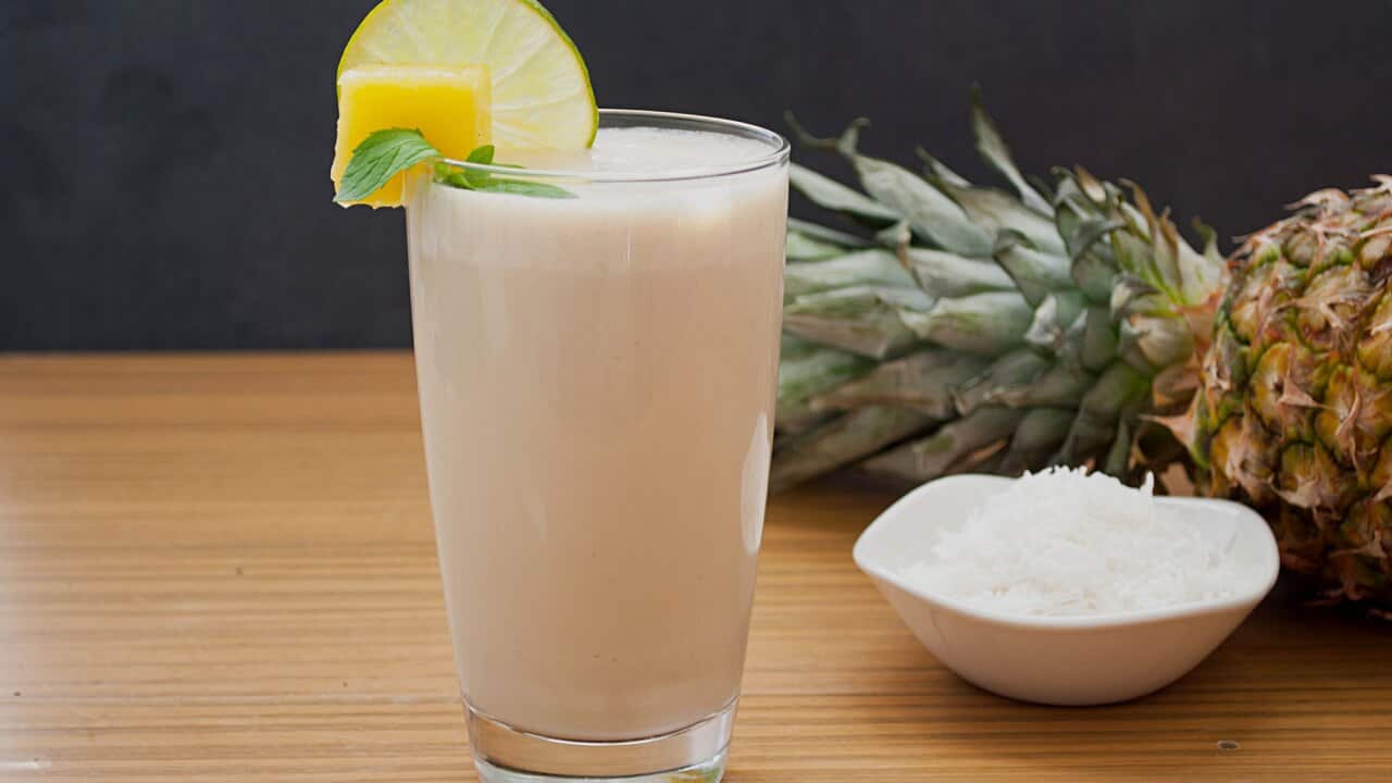 Pina colada smoothie