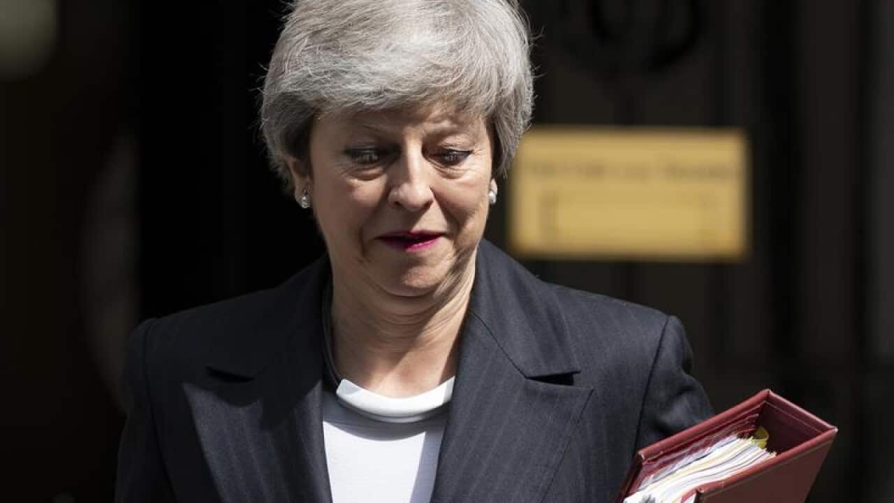 I believe in what I'm doing": The PM told her party.