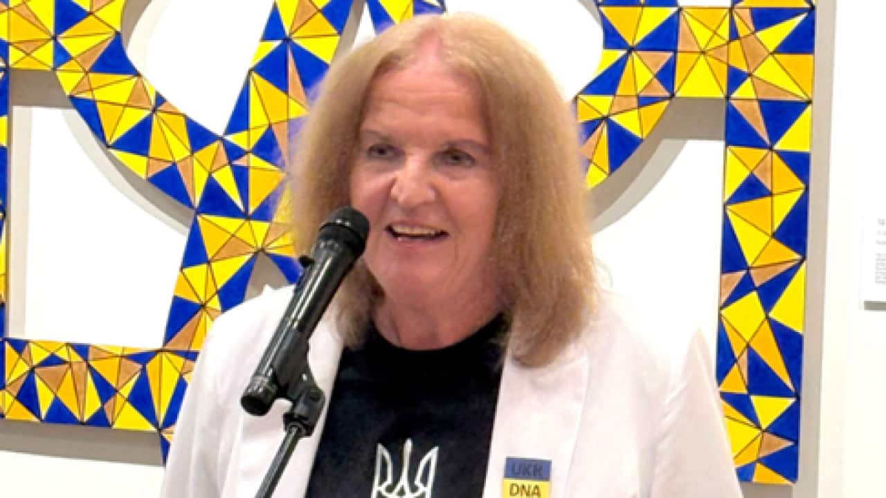 Ms Maru Jarockyj from the Ukrainian Museum in Australia, Melbourne..png